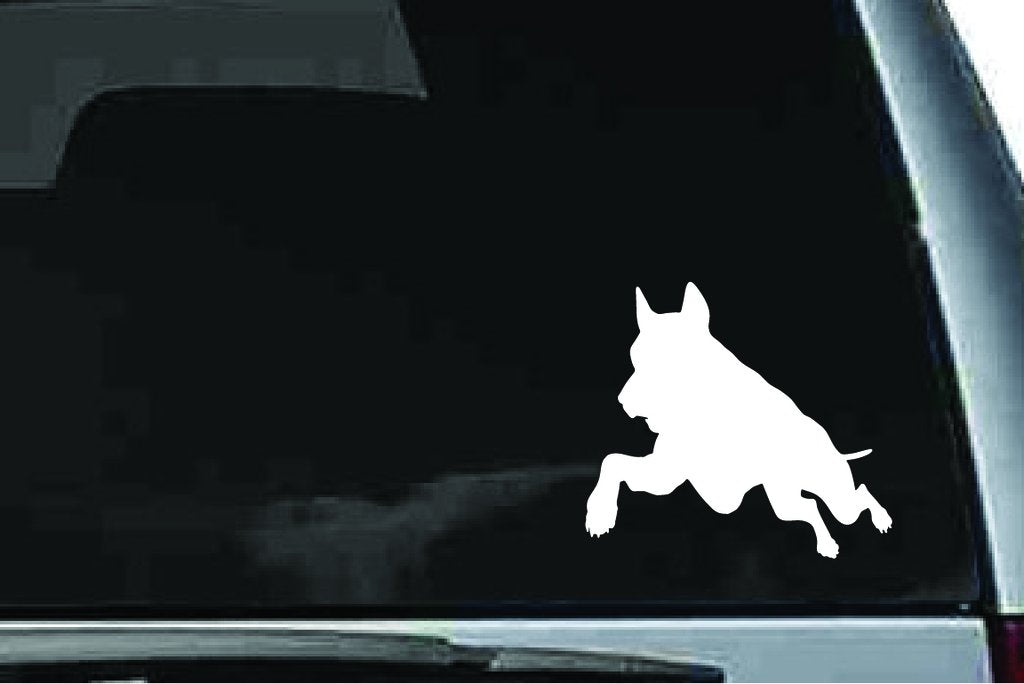 Picniva Doberman Dog Sty10a Vinyl Car Window Decal, Approx 5 in