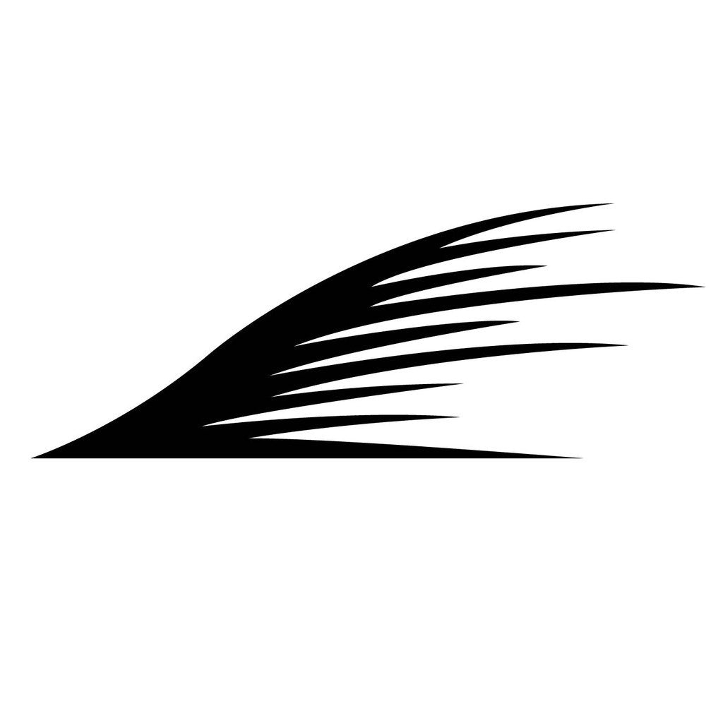 Picniva Style 476 Racing Side Stripe Vinyl Decals, 20 x 52 in, 2 Pc
