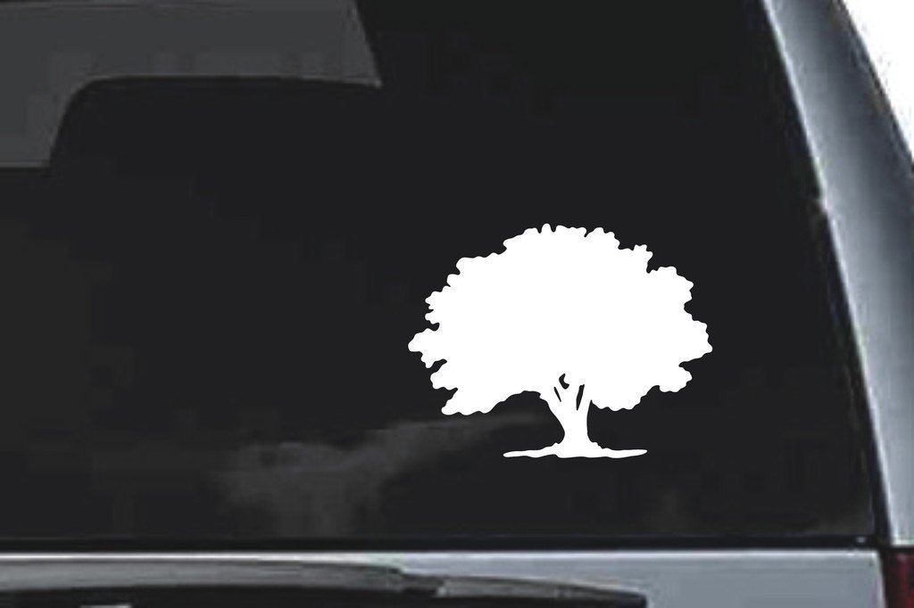 Picniva Tree Sty30 Vinyl Car Window Decal, Approx 5 in