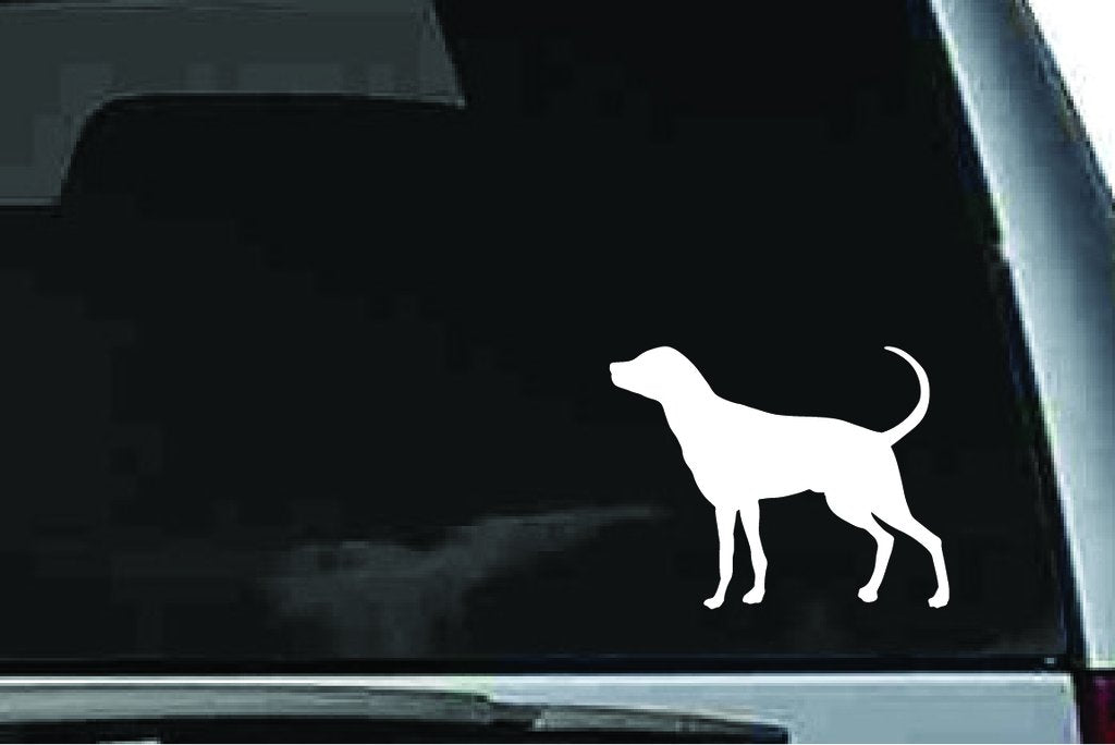 Picniva Dog Sty14 Vinyl Car Window Decal, Approx 5 in
