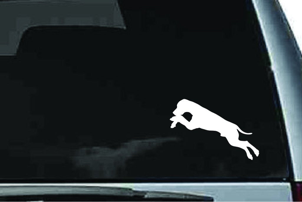 Picniva Hound Dog Sty29 Vinyl Car Window Decal, Approx 5 in