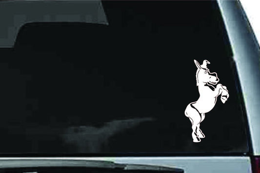 Picniva Donkey Sty9 Vinyl Car Window Decal, Approx 5 in