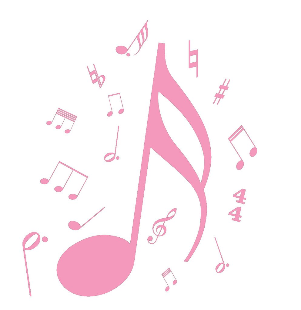 Picniva Sixteenth Note Music Symbols Wall Decal for Musicians