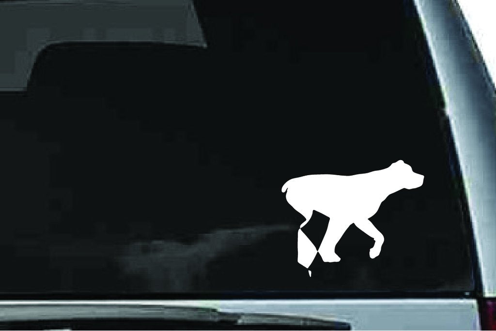 Picniva Rottweiler Dog Sty4a Vinyl Car Window Decal, Approx 5 in