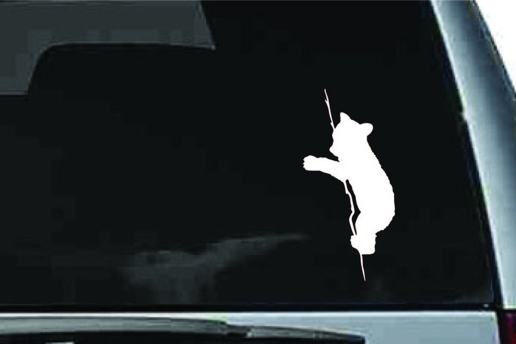 Picniva Bear Sty4 Vinyl Car Window Decal, Approx 5 in