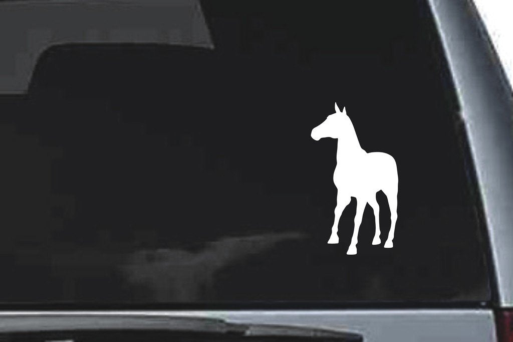 Picniva Horse Sty48a Vinyl Car Window Decal, Approx 5 in