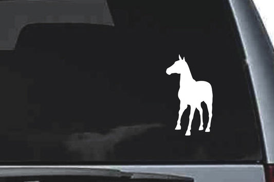 Picniva Horse Sty48a Vinyl Car Window Decal, Approx 5 in