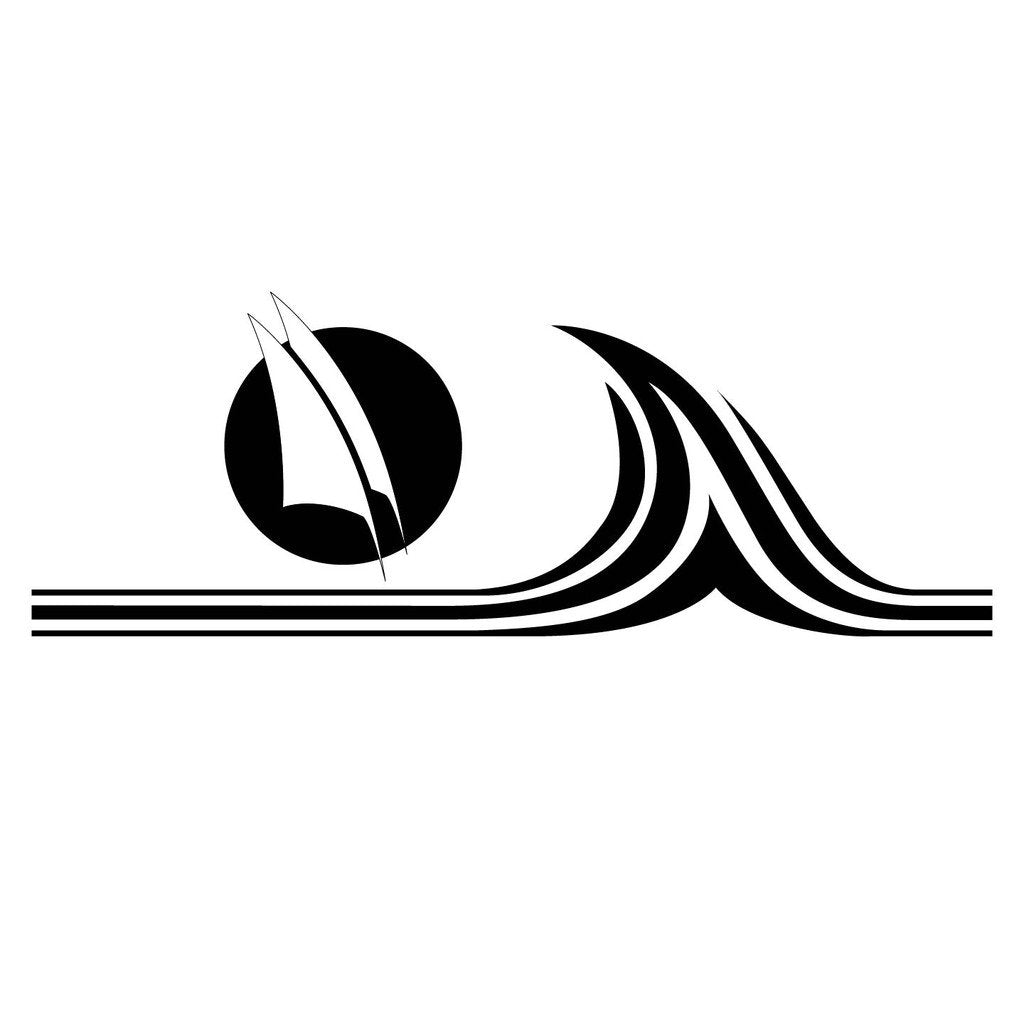 Picniva Style 81 Racing Side Stripe Vinyl Decals, 22 x 62 in, 2 Pc