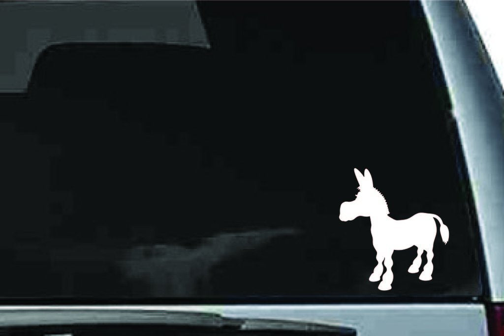 Picniva Donkey Sty3a Vinyl Car Window Decal, Approx 5 in