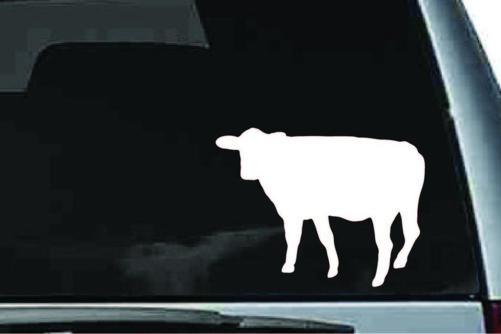 Picniva Cow Sty18 Vinyl Car Window Decal, Approx 5 in