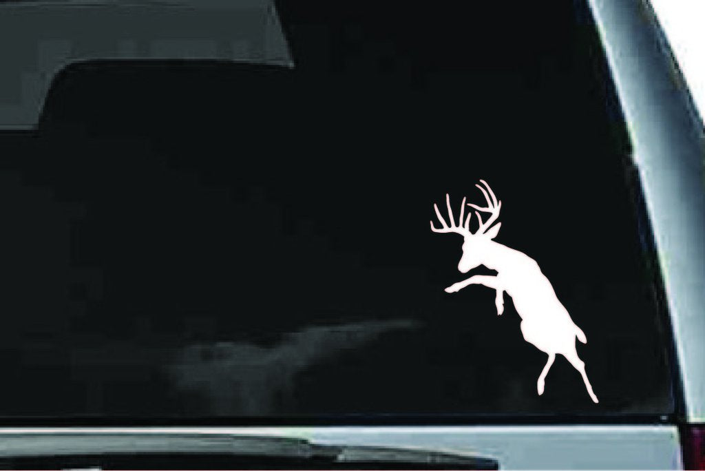 Picniva Buck Sty17 Vinyl Car Window Decal, Approx 5 in