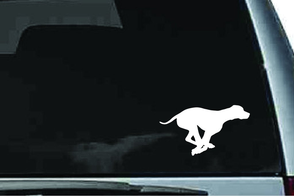 Picniva Hound Dog Sty17 Vinyl Car Window Decal, Approx 5 in