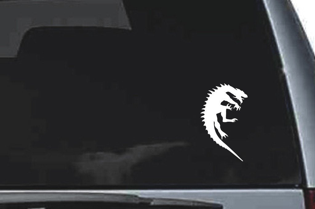Picniva Dragon Sty42 Vinyl Car Window Decal, Approx 5 in