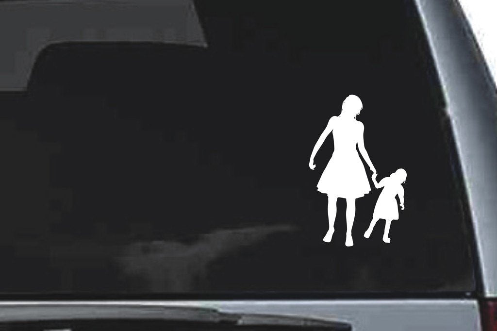 Picniva Mothers Day Sty5a Vinyl Car Window Decal, Approx 5 in