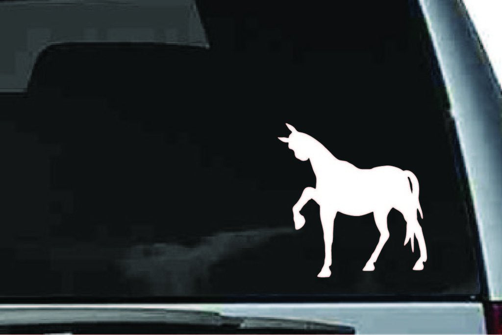 Picniva Horse Sty46a Vinyl Car Window Decal, Approx 5 in
