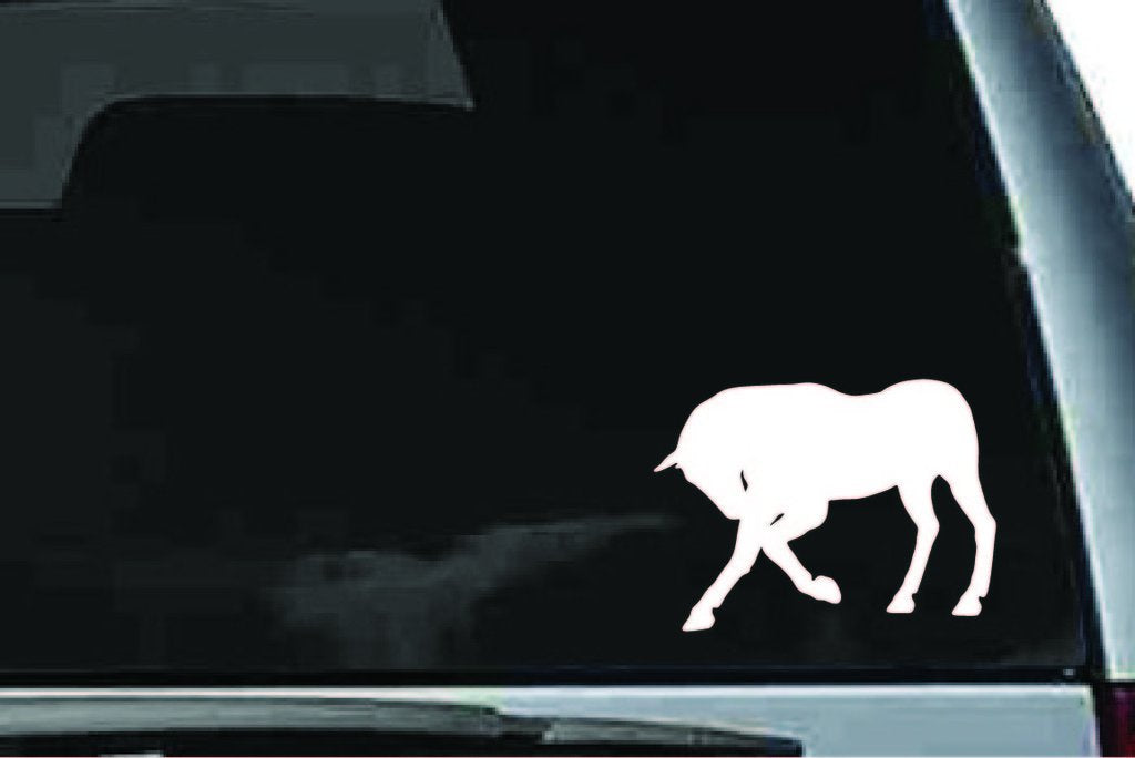 Picniva Horse Sty37a Vinyl Car Window Decal, Approx 5 in