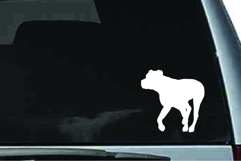 Picniva Rottweiler Dog Sty17a Vinyl Car Window Decal, Approx 5 in