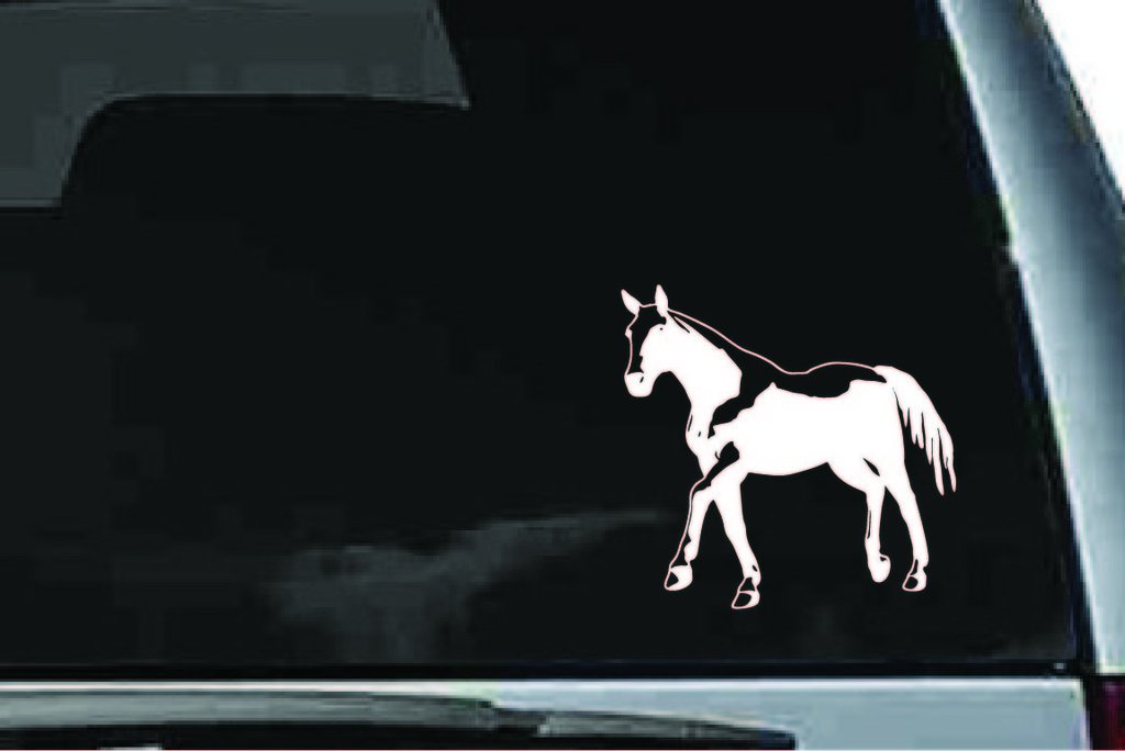 Picniva Horse Sty30 Vinyl Car Window Decal, Approx 5 in