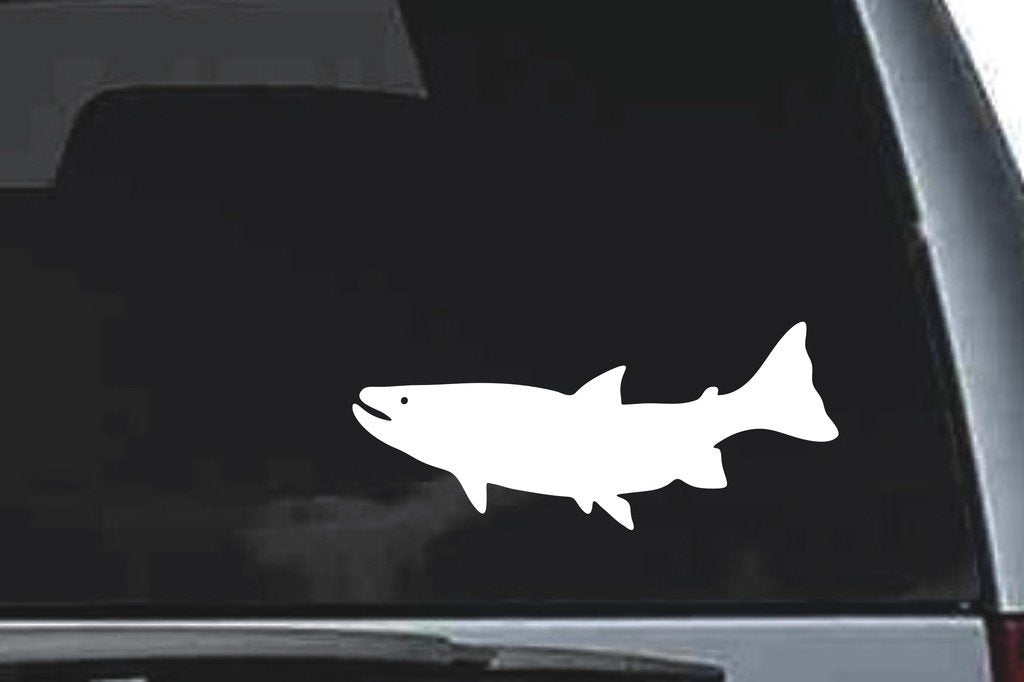 Picniva Fish Sty45 Vinyl Car Window Decal, Approx 5 in
