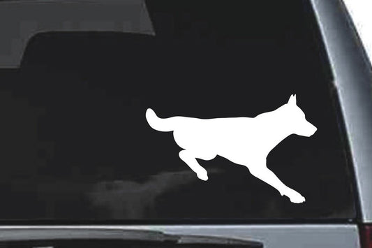 Picniva Wolf Sty31 Vinyl Car Window Decal, Approx 5 in