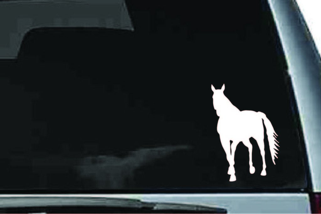 Picniva Horse Sty29a Vinyl Car Window Decal, Approx 5 in