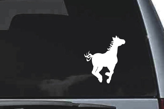 Picniva Horse Sty52a Vinyl Car Window Decal, Approx 5 in