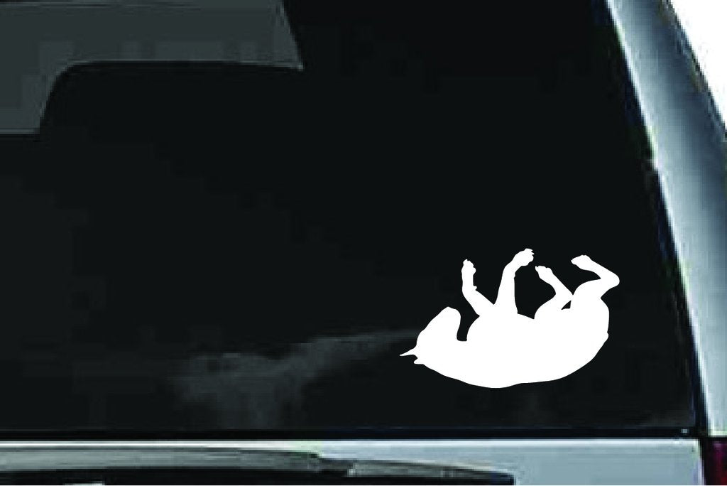 Picniva Bull Terrier Dog Sty16 Vinyl Car Window Decal, Approx 5 in