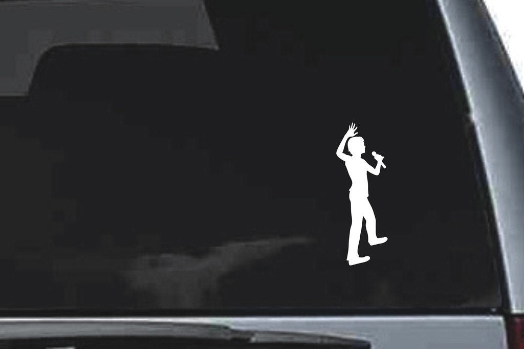 Picniva Singer Sty4 Vinyl Car Window Decal, Approx 5 in