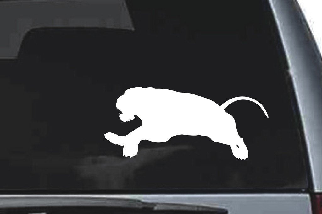 Picniva Tiger Sty18 Vinyl Car Window Decal, Approx 5 in