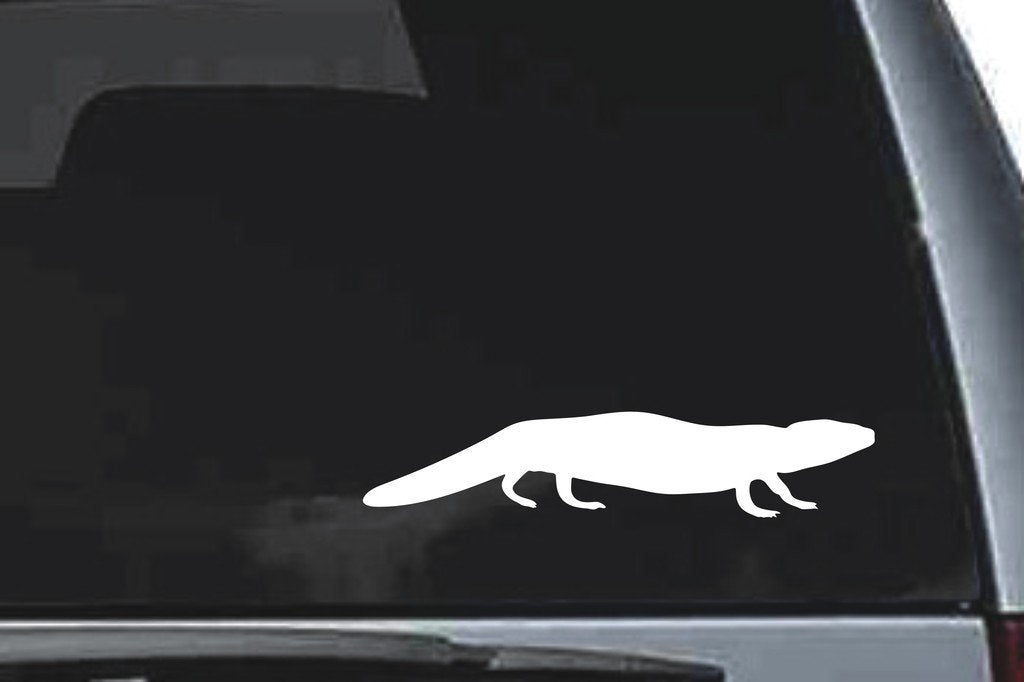 Picniva Gila Monster Sty2 Vinyl Car Window Decal, Approx 5 in