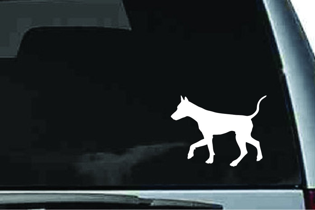 Picniva Doberman Dog Sty19a Vinyl Car Window Decal, Approx 5 in