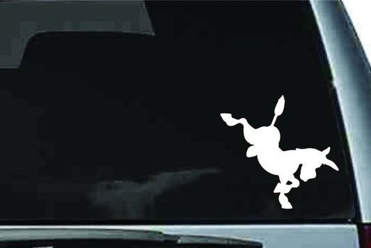Picniva Donkey Sty8a Vinyl Car Window Decal, Approx 5 in