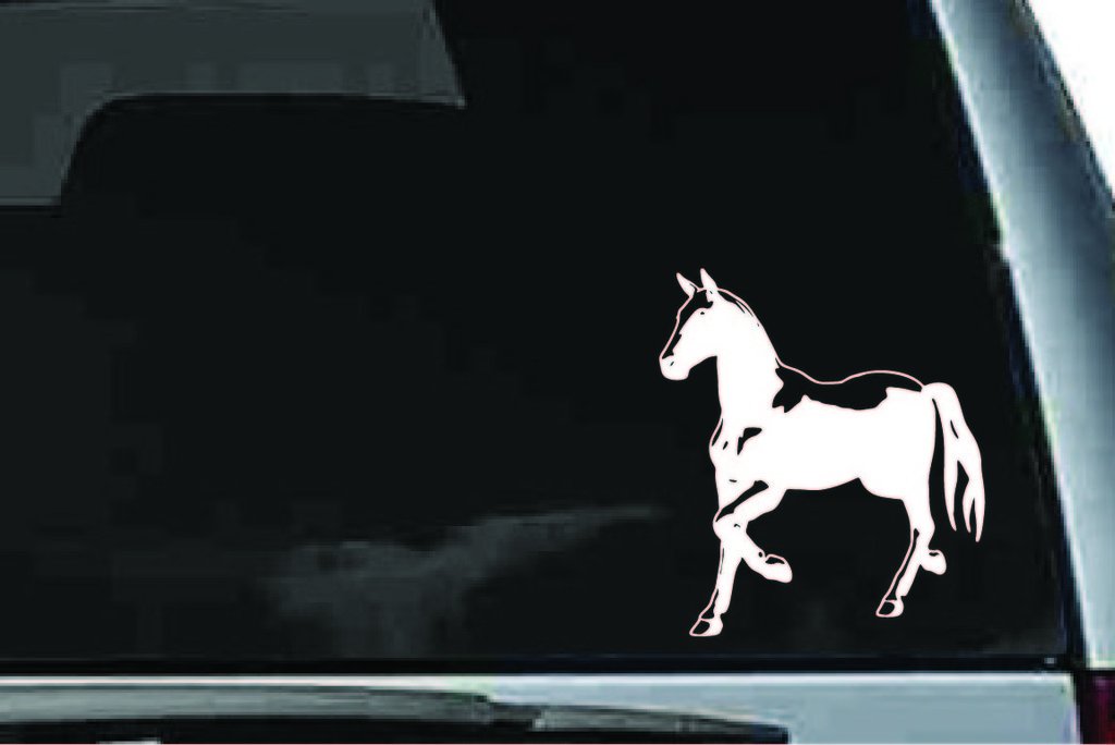 Picniva Horse Sty31 Vinyl Car Window Decal, Approx 5 in