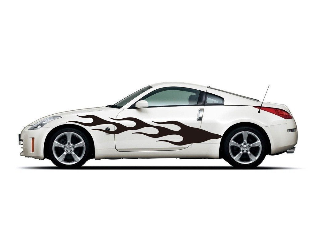 Picniva Style 259 Racing Side Stripe Vinyl Decals, 11 x 56 in, 2 Pc