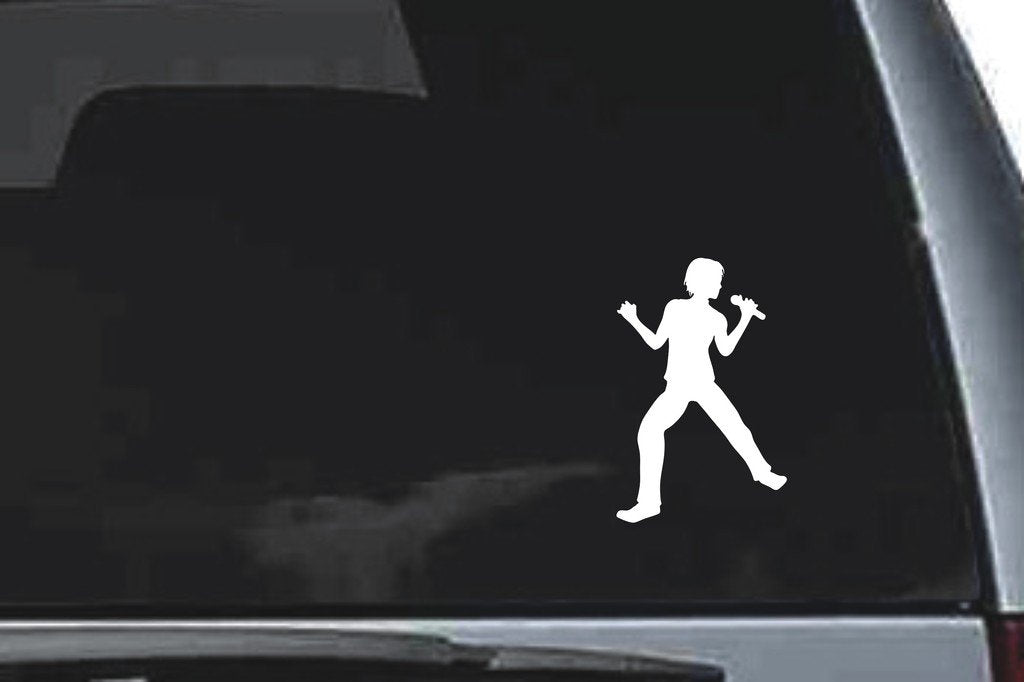Picniva Singer Sty5 Vinyl Car Window Decal, Approx 5 in