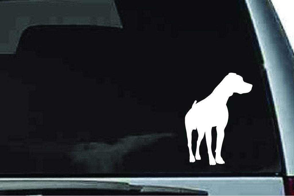 Picniva Hound Dog Sty19 Vinyl Car Window Decal, Approx 5 in
