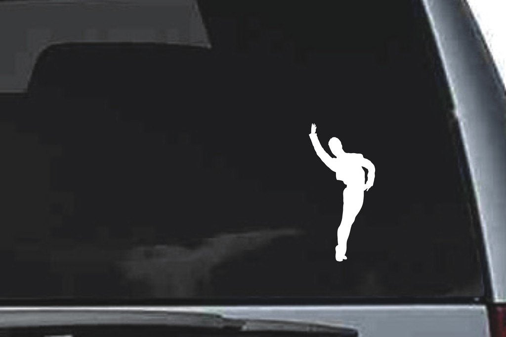 Picniva Dancer Sty15 Vinyl Car Window Decal, Approx 5 in