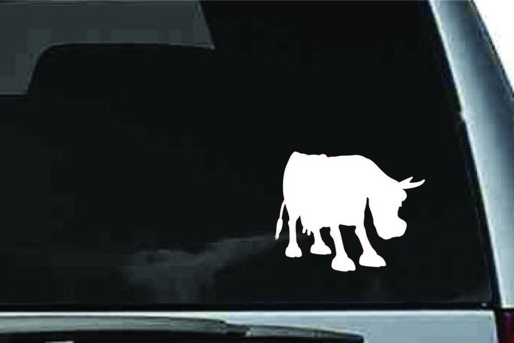 Picniva Cow Sty10a Vinyl Car Window Decal, Approx 5 in