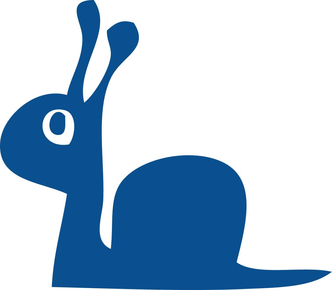 Decaltor Snail 5 in Vinyl Decal for Laptop Bumper Wall