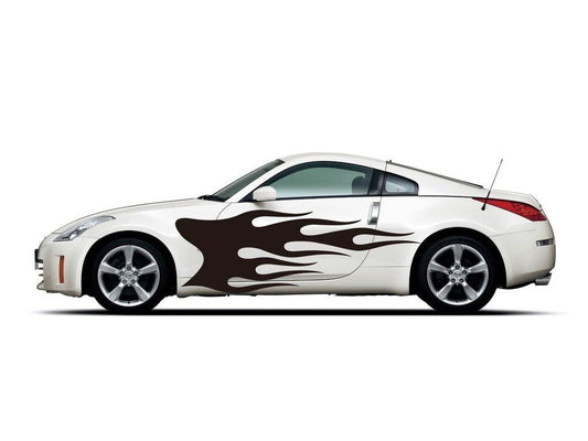 Picniva sty453 Car Body Side Stripes Vinyl Graphics Sticker Decals 2 Pcs