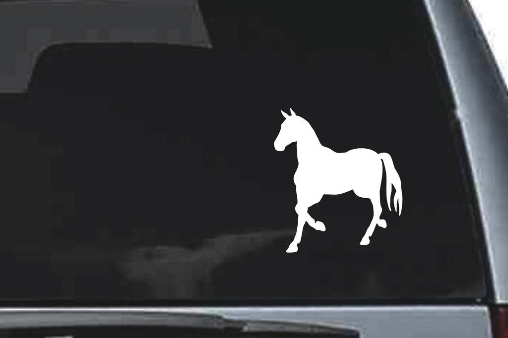 Picniva Horse Sty31a Vinyl Car Window Decal, Approx 5 in