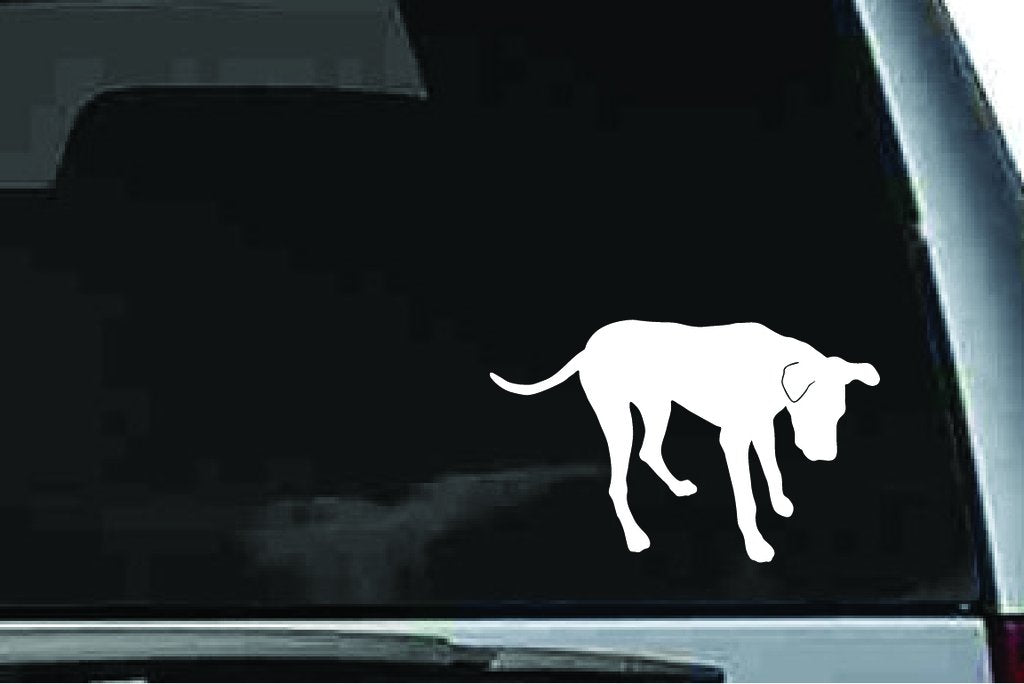 Picniva Dog Sty7 Vinyl Car Window Decal, Approx 5 in
