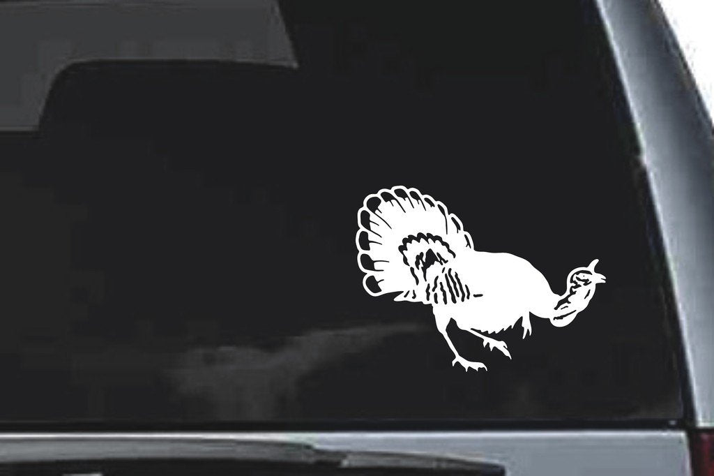 Picniva Turkey Sty9 Vinyl Car Window Decal, Approx 5 in