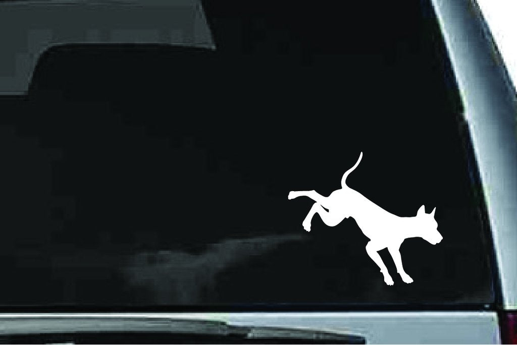 Picniva Doberman Dog Sty34a Vinyl Car Window Decal, Approx 5 in