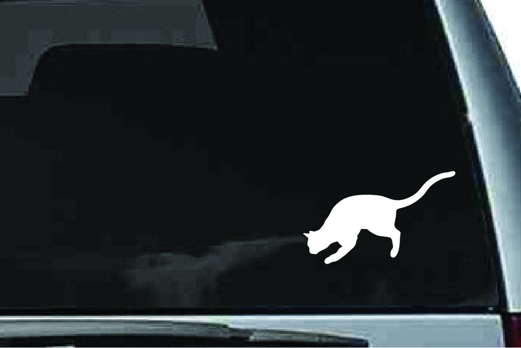 Picniva Cat Sty29a Vinyl Car Window Decal, Approx 5 in