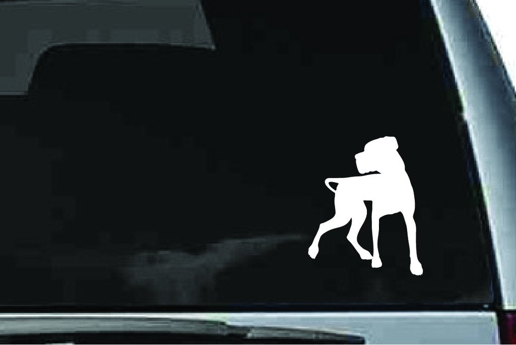 Picniva Great Dane Dog Sty11a Vinyl Car Window Decal, Approx 5 in