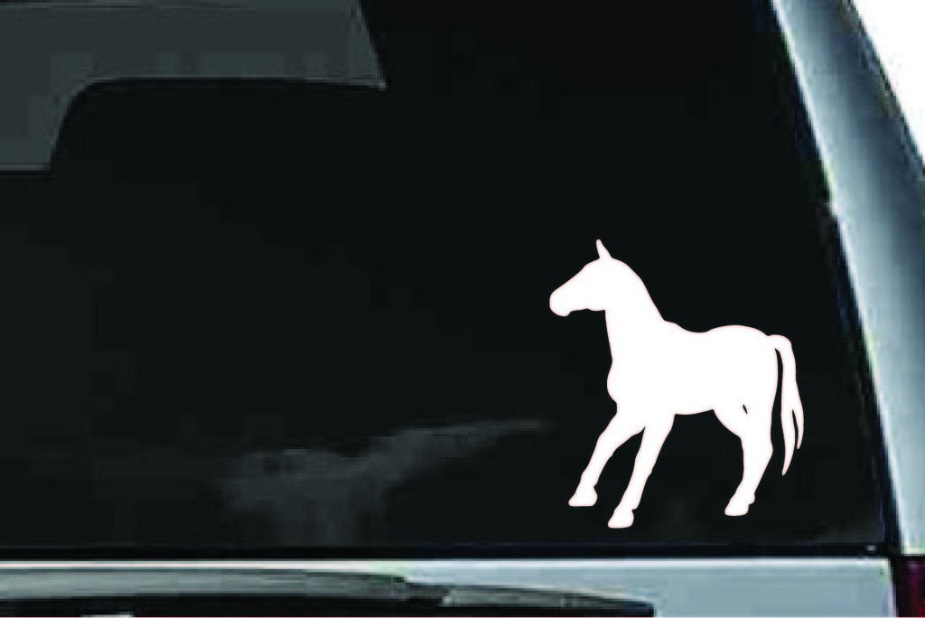 Picniva Horse Sty47a Vinyl Car Window Decal, Approx 5 in