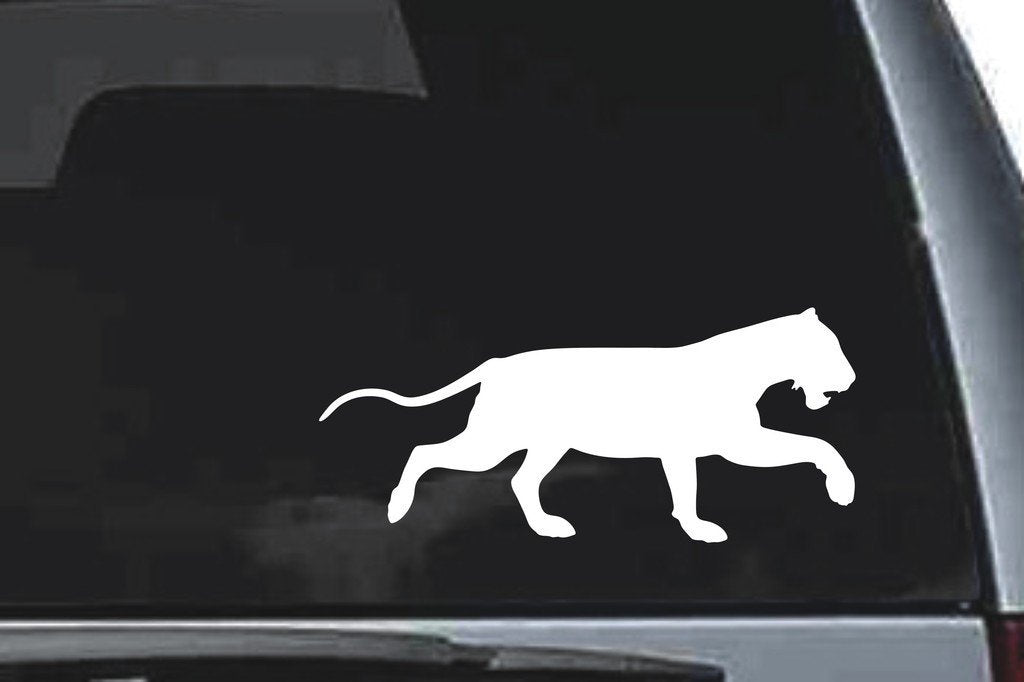 Picniva Tiger Sty13 Vinyl Car Window Decal, Approx 5 in