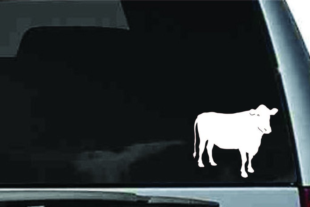 Picniva Cattle Sty9 Vinyl Car Window Decal, Approx 5 in