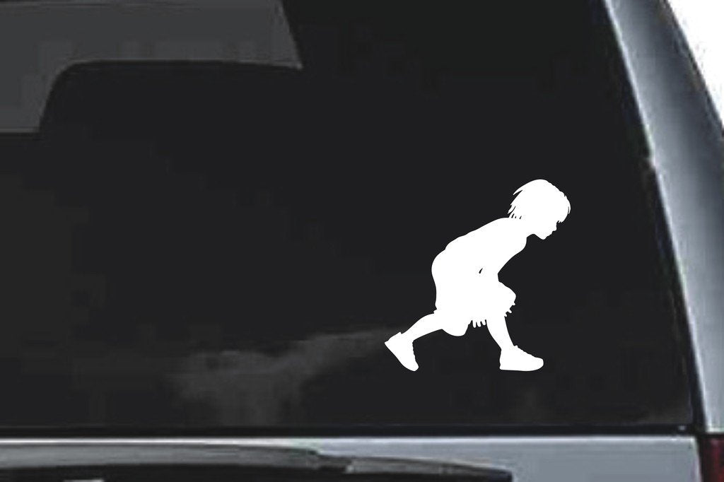 Picniva Boy Sty65 Vinyl Car Window Decal, Approx 5 in